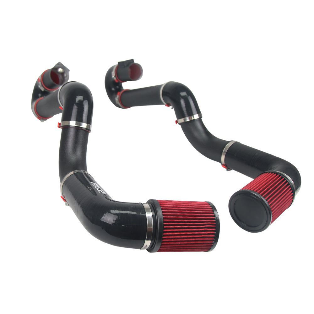 KYOSTAR Front Mount Air Intake System for 2008-2019 BMW F10 F06 F12 F13 F01 F02 550i 650i 750i N63 4.4TT V8 Performance Intake Kit