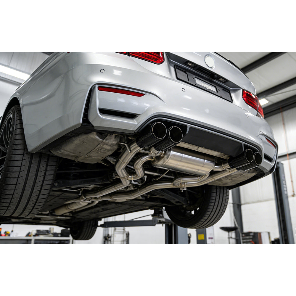 KYOSTAR 89mm Valved Catback Exhaust System w/ Bracket for 2021+ BMW G80 M3 G82 G83 M4 2022+ G81 M3 S58 3.0T