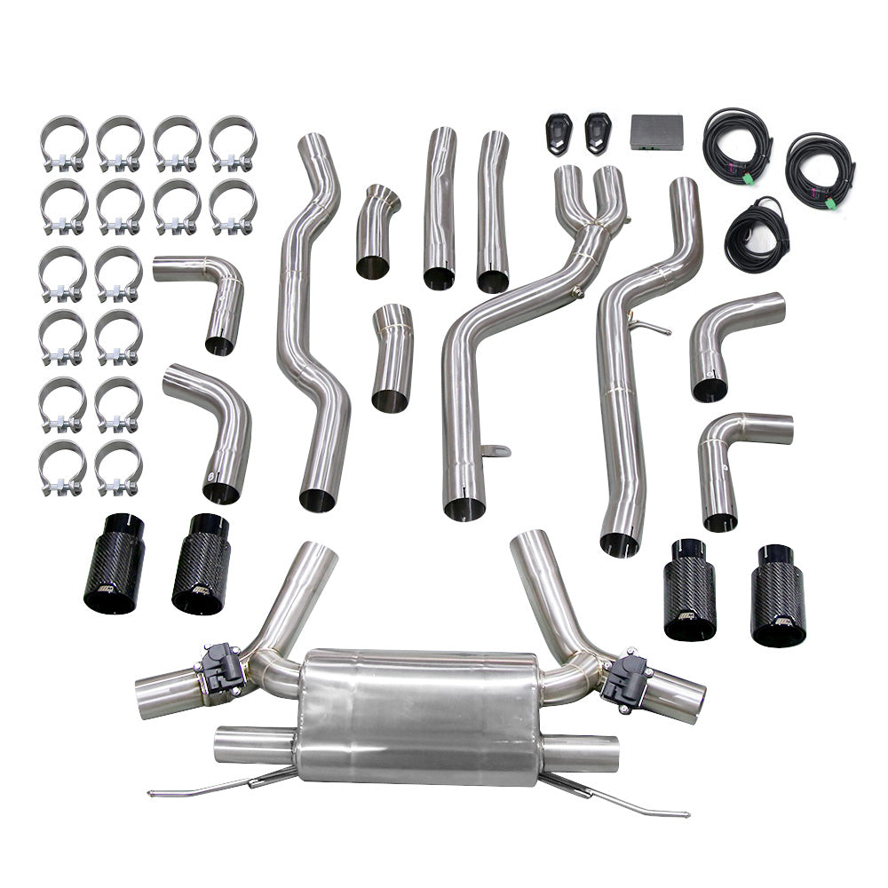 KYOSTAR Valved Sport Catback Exhaust System for 2022+ BMW G42 M240i B58 3.0T