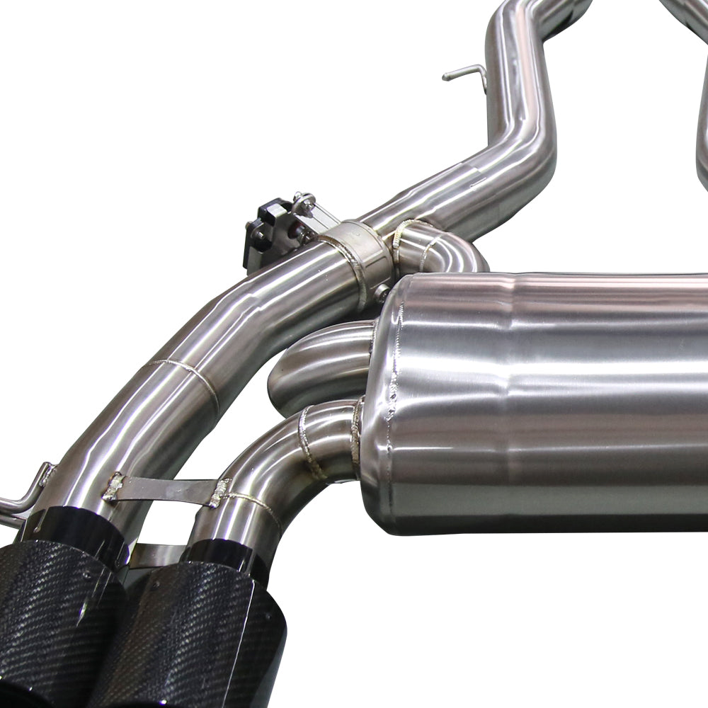 KYOSTAR 76mm Valved Catback Exhaust System w/ OPF for 2021+ BMW G80 M3 G82 G83 M4 2022+ G81 M3 S58 3.0T