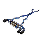 KYOSTAR Valved Sport Titanium Catback Exhaust System for 2018-2023 BMW F90 M5 S63 4.4T V8
