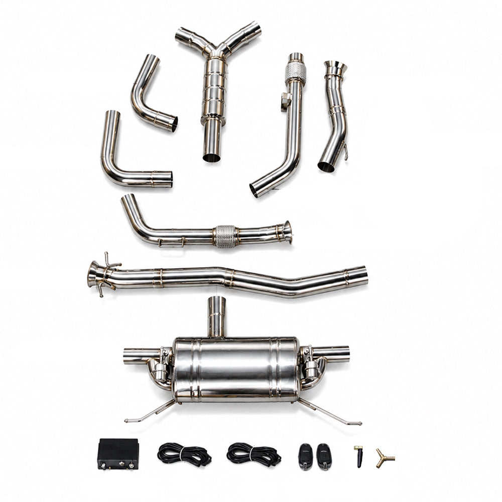 KYOSTAR Stainless Steel Catback Exhaust System for 2015-2019 Mercedes-Benz GLC43 X253 M276 3.0T
