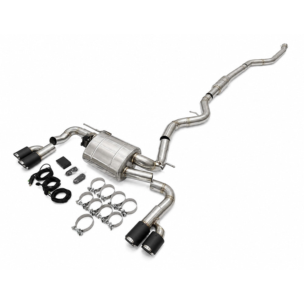 KYOSTAR Valved Sport Catback Exhaust System for 2016-2020 BMW F32 420i 428i B48 2.0T 4-Tip MP Type