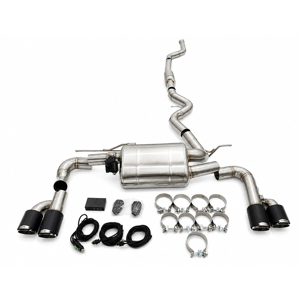 KYOSTAR Valved Sport Catback Exhaust System for 2016-2020 BMW F32 420i 428i B48 2.0T 4-Tip MP Type