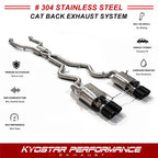 KYOSTAR Valved Sport Cat-Back Exhaust System for BMW E90 E92 E93 M3 2008-2013