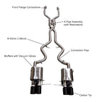 KYOSTAR Valved Sport Cat-Back Exhaust System for BMW E90 E92 E93 M3 2008-2013
