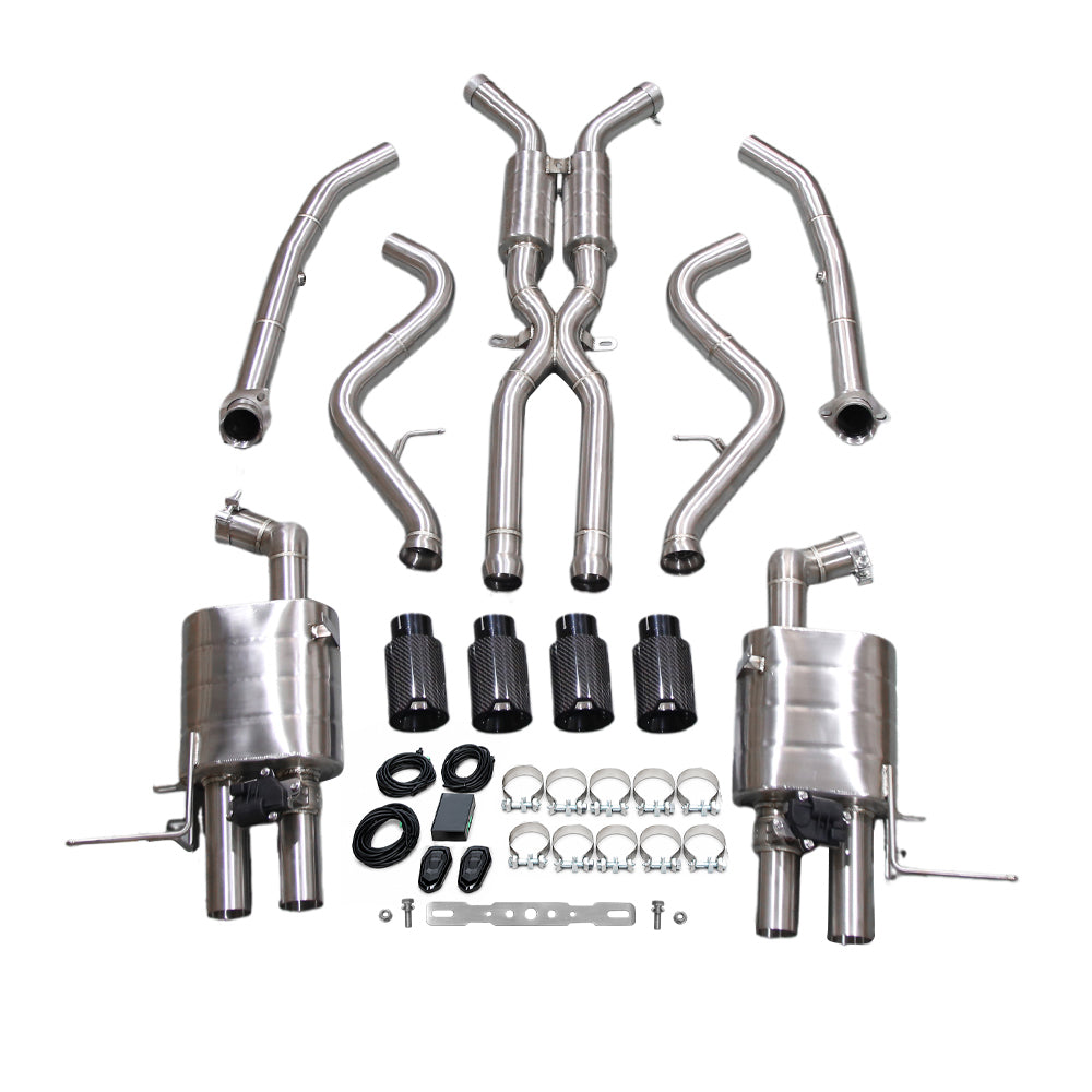 KYOSTAR Valved Sport Cat-Back Exhaust System for BMW E90 E92 E93 M3 2008-2013
