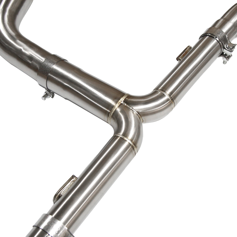 KYOSTAR Valved Cat-Back Exhaust System for VW Golf GTI MK7 MK8 MK8.5 Stainless Steel