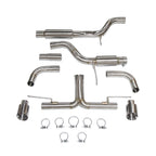 KYOSTAR Valved Cat-Back Exhaust System for VW Golf GTI MK7 MK8 MK8.5 Stainless Steel
