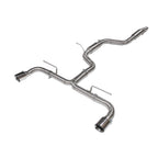 KYOSTAR Valved Cat-Back Exhaust System for VW Golf GTI MK7 MK7.5 MK8 MK8.5 2.0T