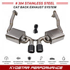 KYOSTAR Titanium Catback Exhaust System for 2013-2016 Porsche 981 Cayman 2.7L 3.4L