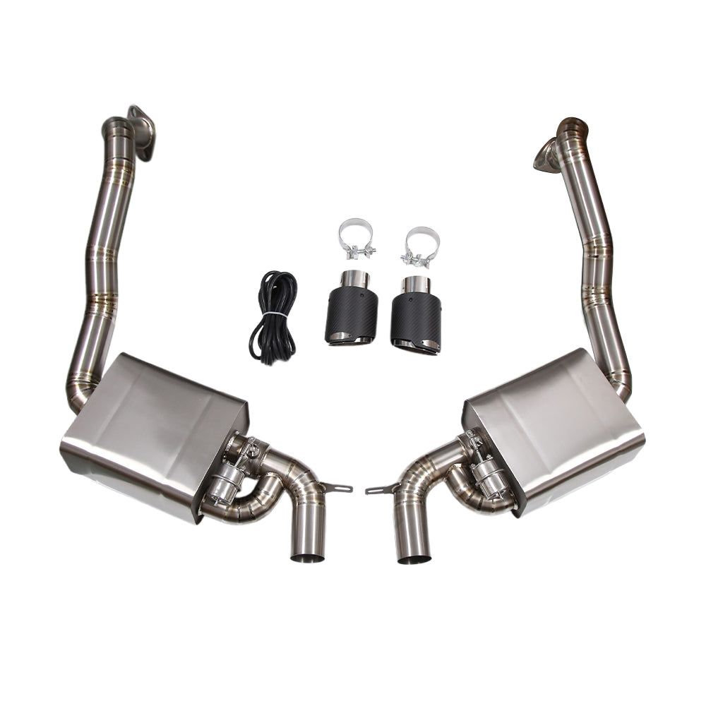 KYOSTAR Titanium Catback Exhaust System for 2013-2016 Porsche 981 Cayman 2.7L 3.4L