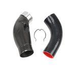 KYOSTAR Carbon Fiber Intercooler Charge Pipe Kit for 2016-2025 Porsche 718 Cayman Boxster 982 GTS
