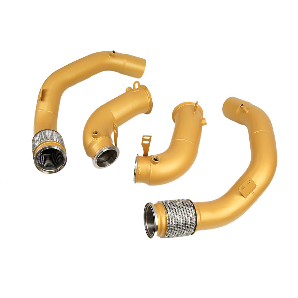 KYOSTAR Ceramic Coating Downpipe for 2018-2023 BMW F90 M5 F91 F92 F93 M8 S63 4.4T V8