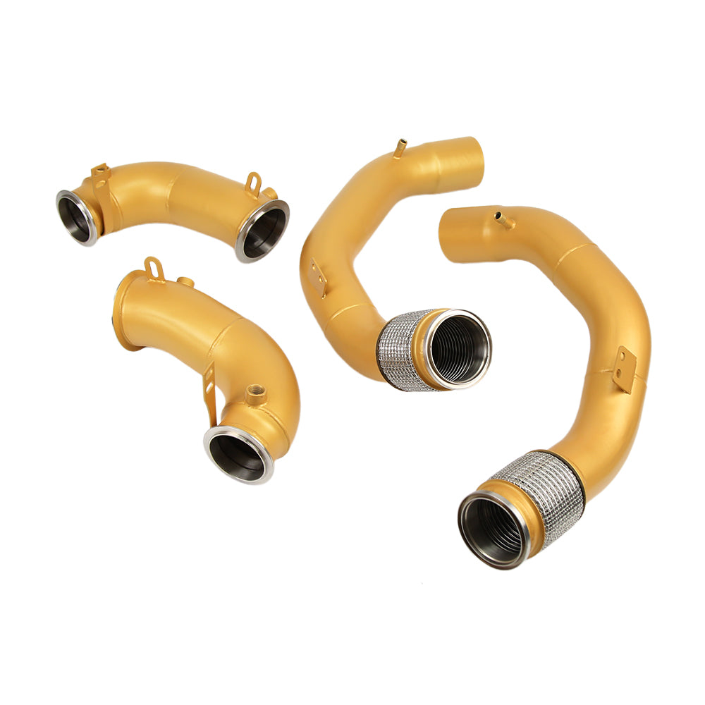 KYOSTAR Ceramic Coating Downpipe for 2018-2023 BMW F90 M5 F91 F92 F93 M8 S63 4.4T V8