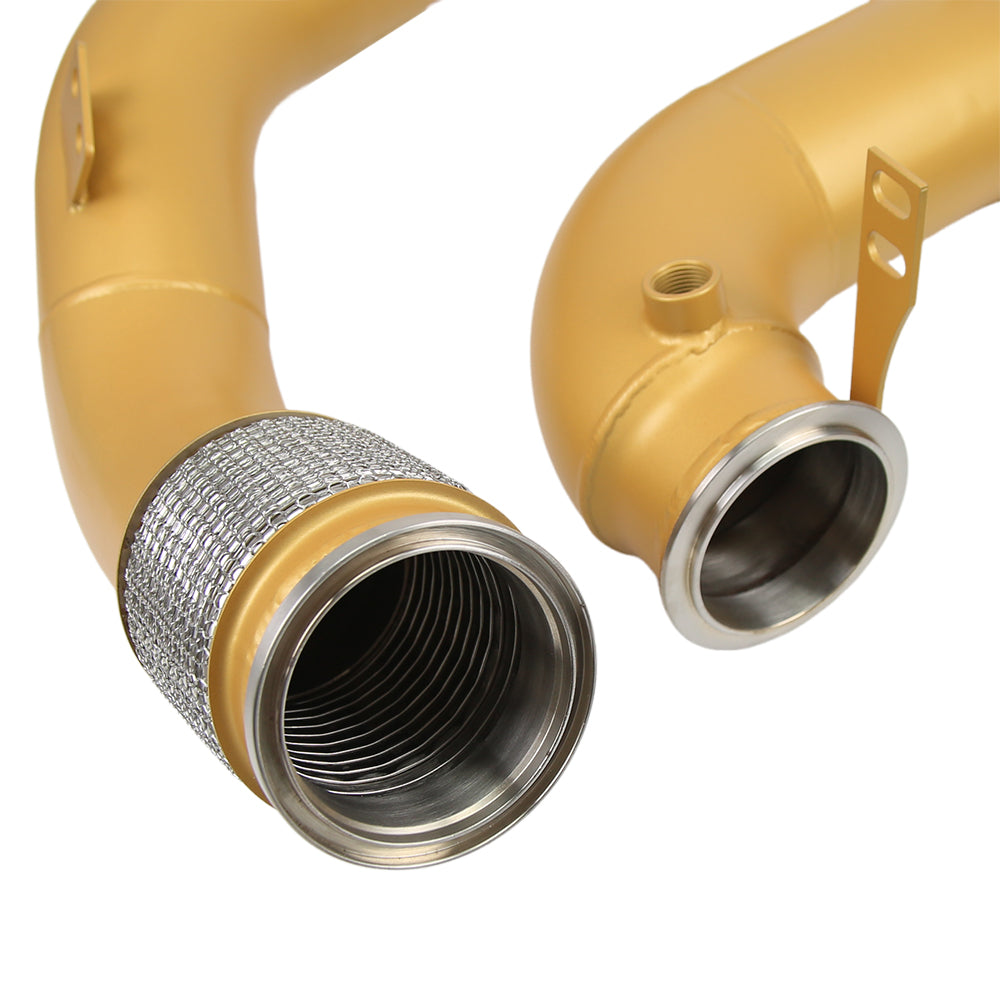 KYOSTAR Ceramic Coating Downpipe for 2018-2023 BMW F90 M5 F91 F92 F93 M8 S63 4.4T V8
