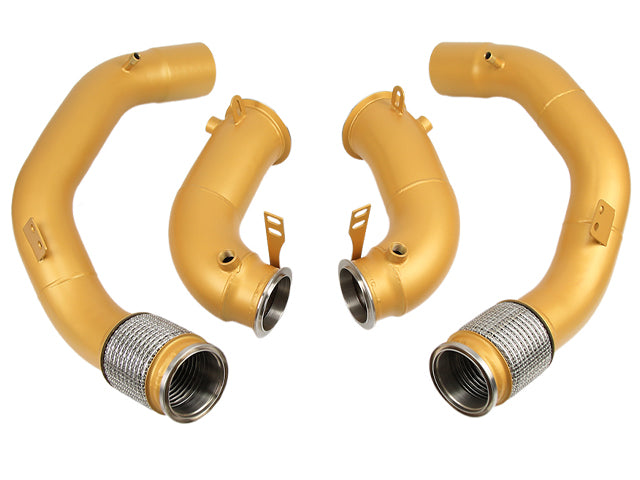 KYOSTAR Ceramic Coating Downpipe for 2018-2023 BMW F90 M5 F91 F92 F93 M8 S63 4.4T V8