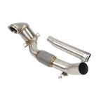 KYOSTAR 4" Catless Casted Downpipe for 2015-2021 VW Golf MK7 MK7.5 GTI Audi A3 EA888 1.8T 2.0T