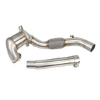 KYOSTAR 4" Catless Casted Downpipe for 2015-2021 VW Golf MK7 MK7.5 GTI Audi A3 EA888 1.8T 2.0T