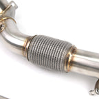 KYOSTAR 4" Catless Casted Downpipe for 2015-2021 VW Golf MK7 MK7.5 GTI Audi A3 EA888 1.8T 2.0T