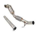 KYOSTAR 4" Catless Casted Downpipe for 2015-2021 VW Golf MK7 MK7.5 GTI Audi A3 8V EA211 1.4T