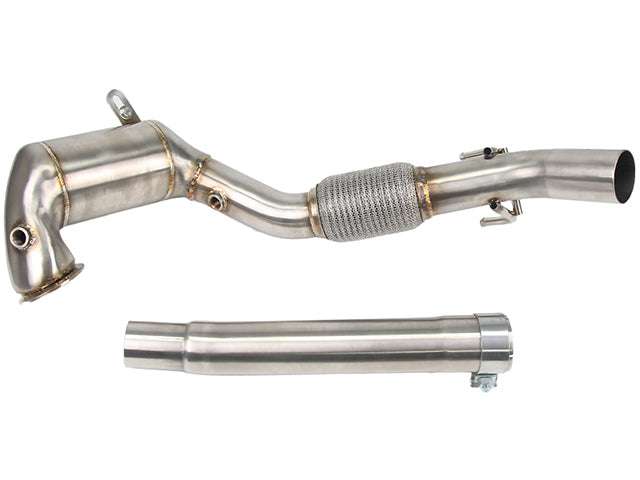 KYOSTAR 4" Catless Casted Downpipe for 2015-2021 VW Golf MK7 MK7.5 GTI Audi A3 8V EA211 1.4T
