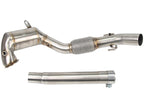 KYOSTAR 4" Catless Casted Downpipe for 2015-2021 VW Golf MK7 MK7.5 GTI Audi A3 8V EA211 1.4T
