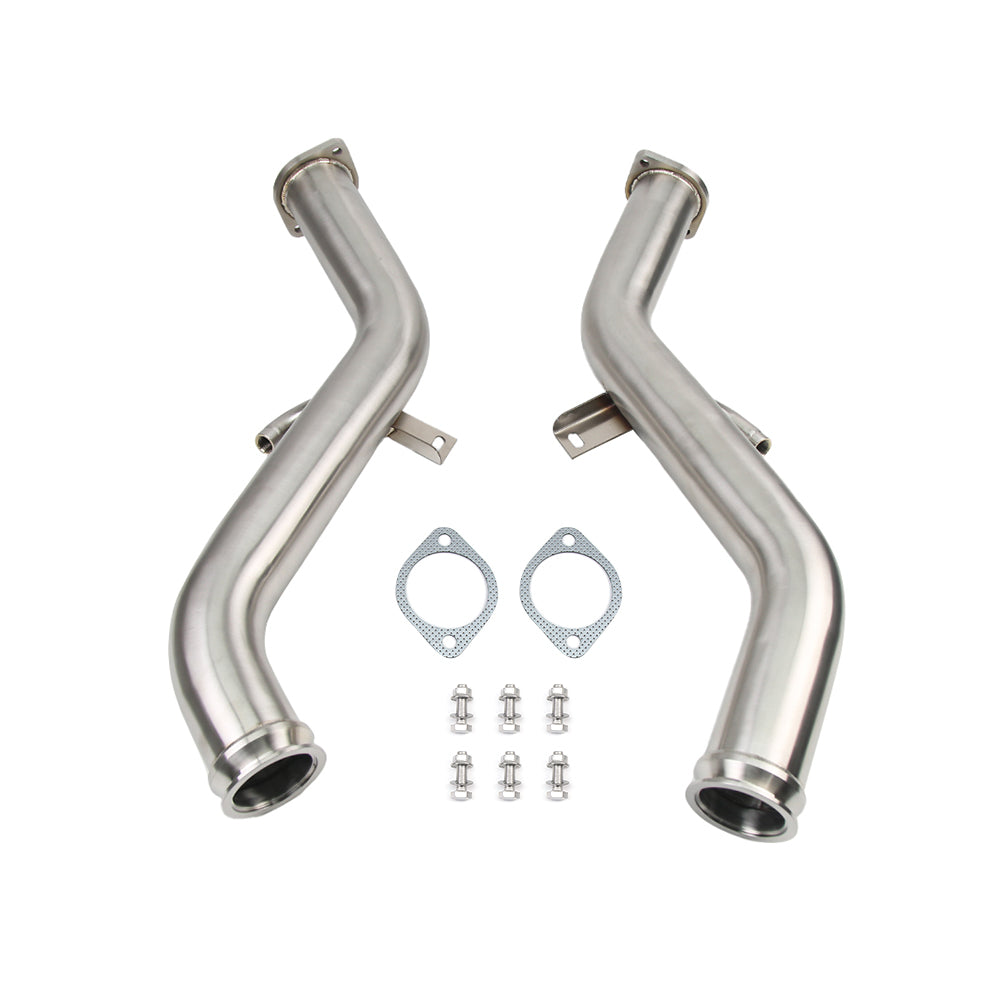 KYOSTAR Catless Downpipes for Infiniti Q50 Q60 Nissan Z VR30DDTT 3.0T Twin Turbo