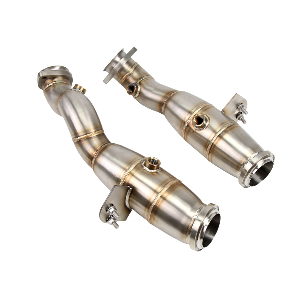 KYOSTAR Exhaust Downpipe for 2016-2022 Mercedes-Benz AMG C253 GLC43 4MATIC Coupe M276 3.0TT