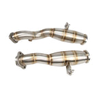 KYOSTAR Exhaust Downpipe for 2016-2022 Mercedes-Benz AMG C253 GLC43 4MATIC Coupe M276 3.0TT