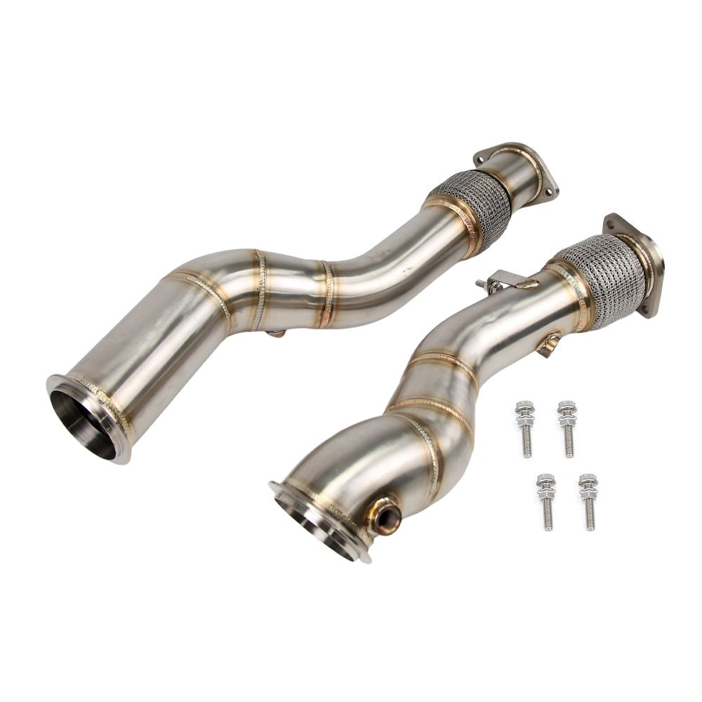 KYOSTAR Catless Downpipes for 2020+ BMW F97 X3 M F98 X4 M S58 3.0T