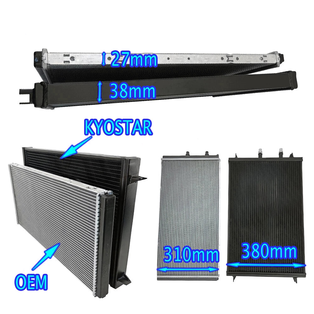 KYOSTAR S55 Heat Exchanger & Auxiliary Radiator Kit for BMW F80 M3 F82 F83 M4 F87 M2C