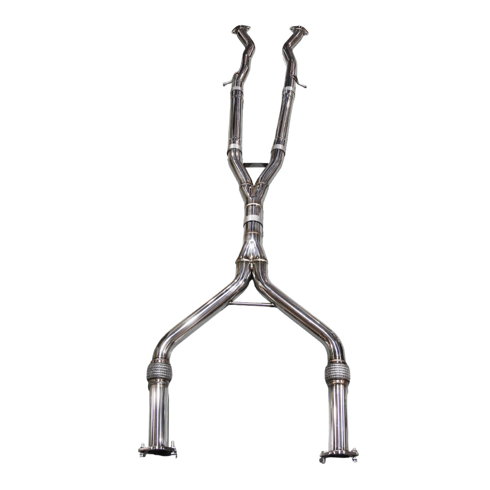 KYOSTAR Stainless Steel Exhaust Midpipe for 2016-2023 Infiniti Q50 3.0T V6