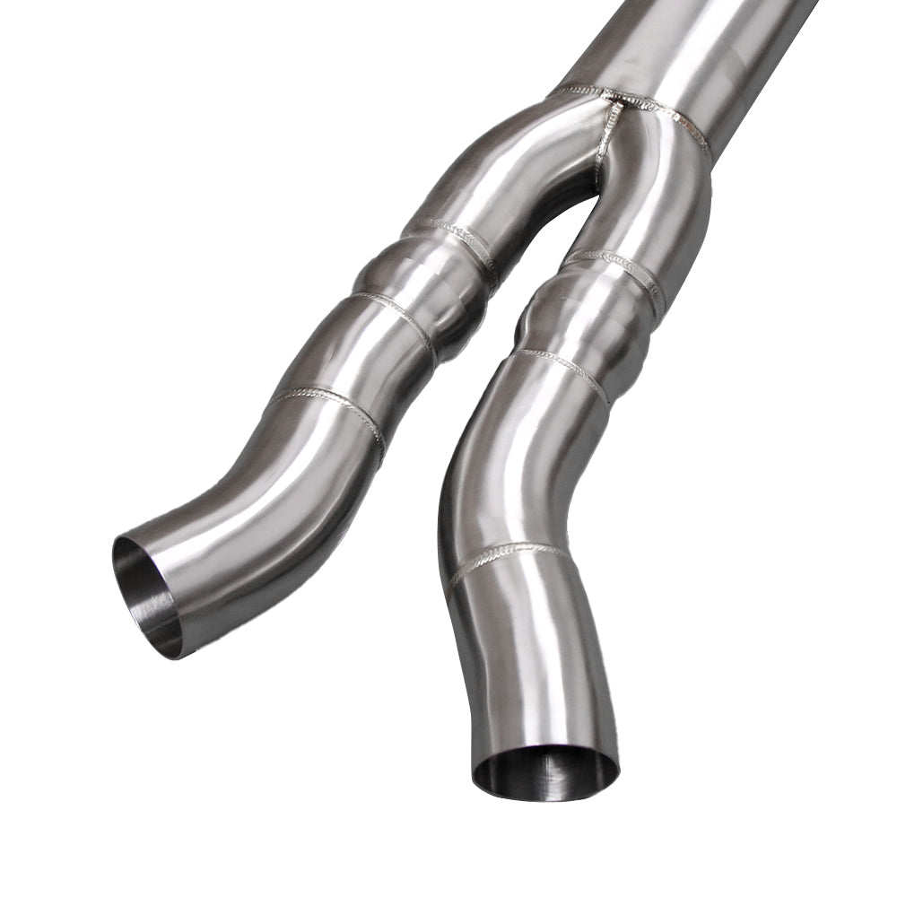KYOSTAR Fat Boy Single Midpipe Exhaust for 2021+ BMW G80 G81 M3 G82 G83 M4 Competition S58 3.0T Performance Mid Pipe