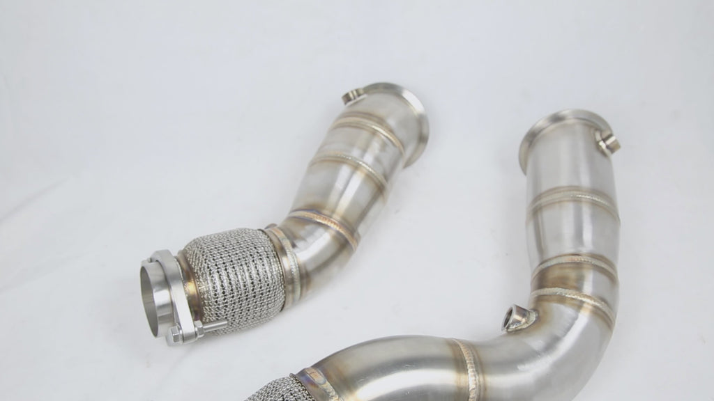 KYOSTAR Catless Downpipe for 2015-2020 BMW F80 M3 F82 F83 M4 F87 M2 Competition S55 3.0T