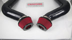 KYOSTAR Silicone Front Mount Cold Air Intake Kit for 2018+ BMW F90 G90 M5 F91 F92 F93 M8 M550i M850i S63 N63