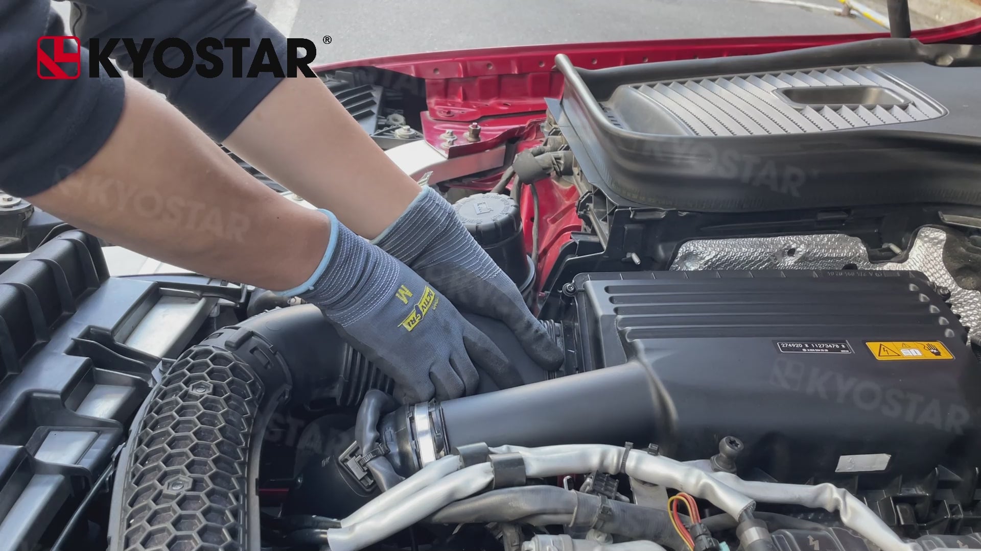 KYOSTAR Cold Air Intake for 2014-2018 Mercedes-Benz W205 C180 C200 C300 W213 E200 E300 M274 2.0T