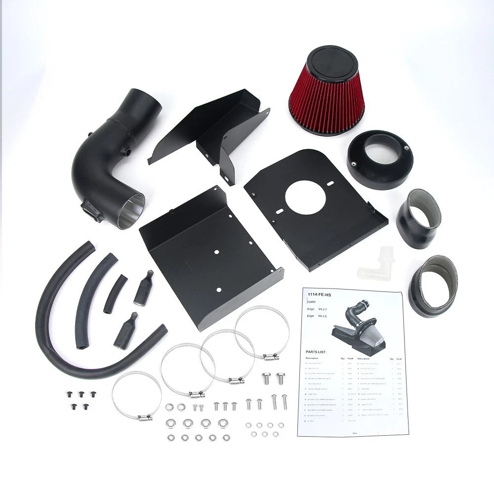 KYOSTAR Cold Air Intake System Kit For 2011-2014 FORD EDGE 3.5 3.7L V6 High Flow