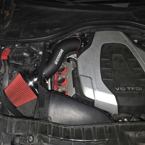Cold Air Intake System Kit For 2012-2018 Audi A6 A7 C7 C7.5 3.0T V6 Aluminum